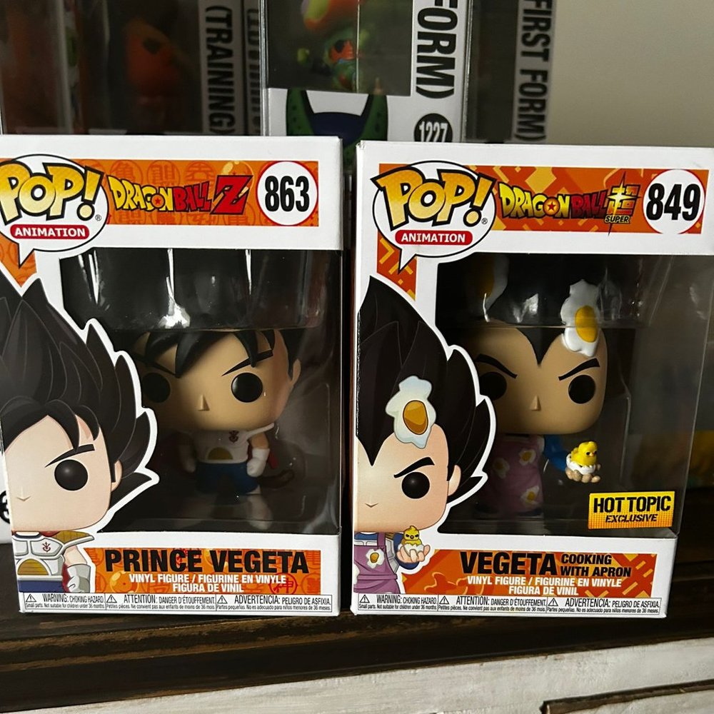 Dragon Ball Funko Pop Lot 2 pcs - Vegeta